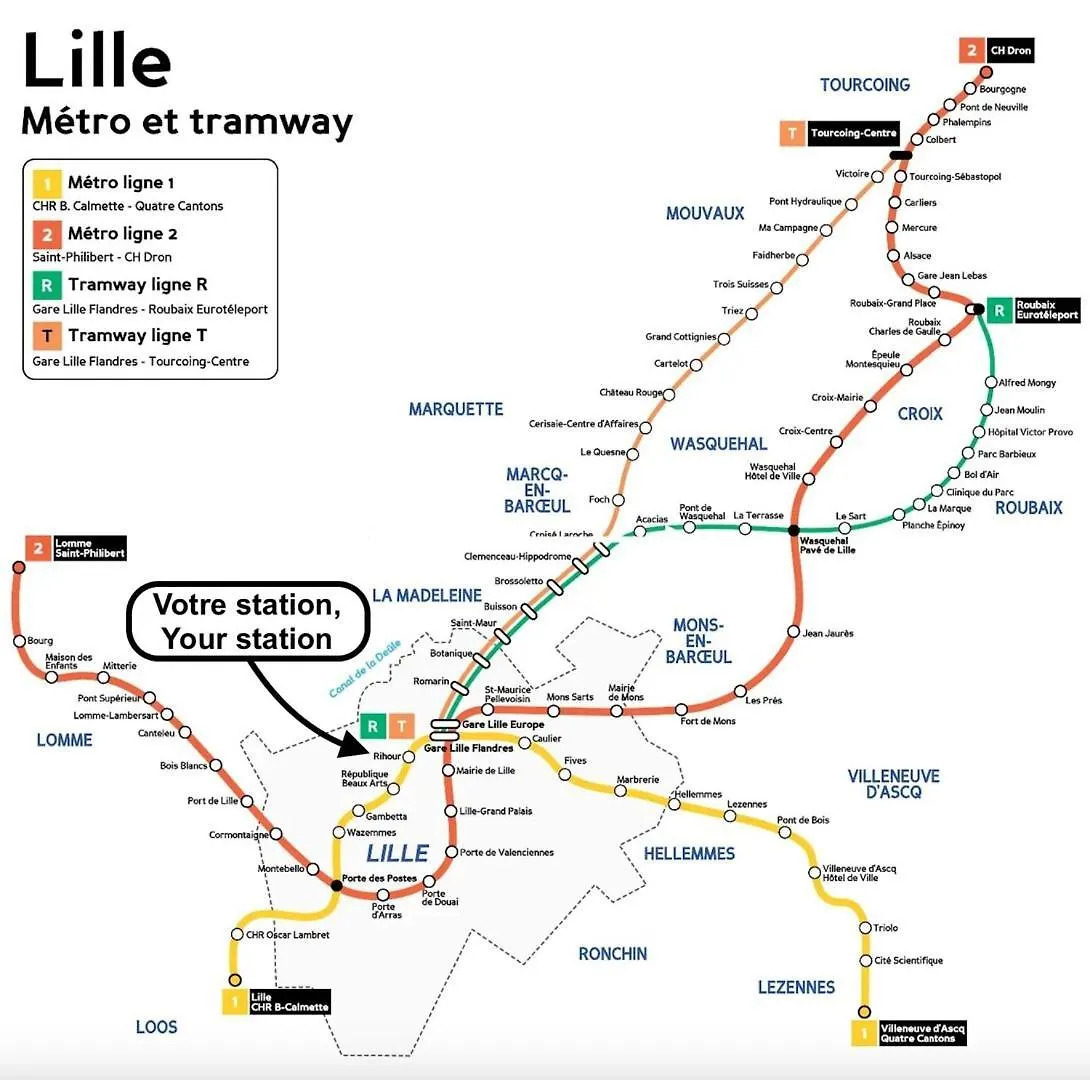 Charming 60M2 Apartment Lille